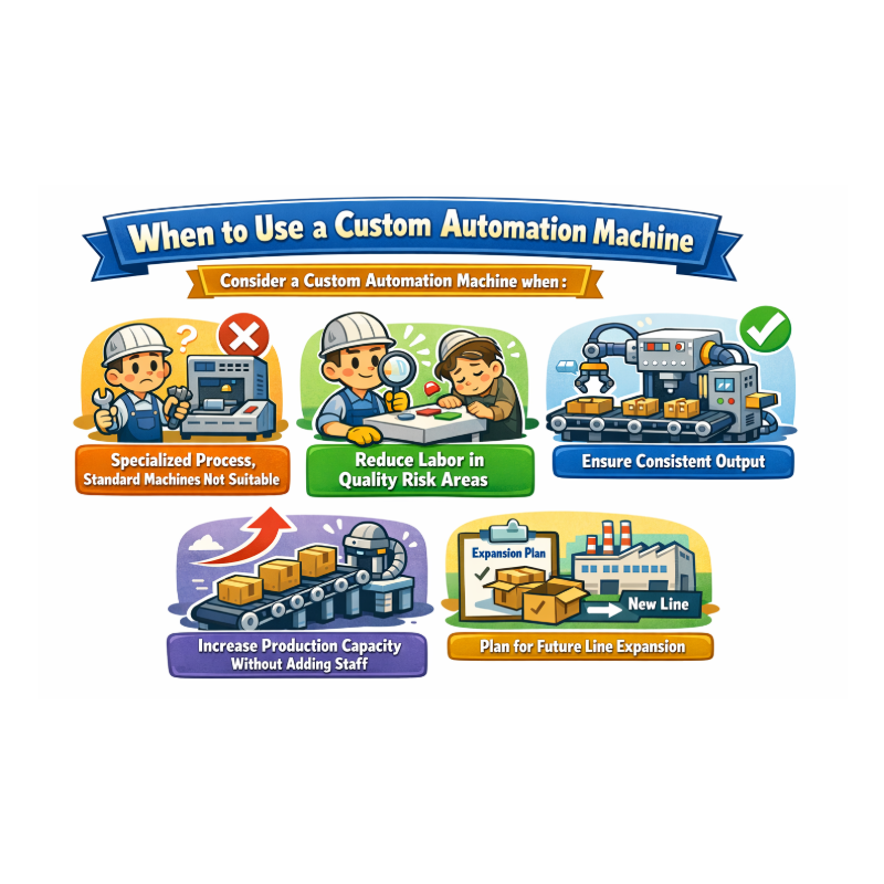 Custom Automation Machines: Solving Real Manufacturing Challenges